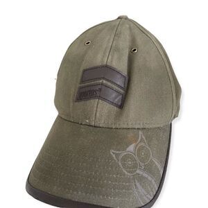 HOOTERS MENS HAT CAP GREEN baseball cap green brown